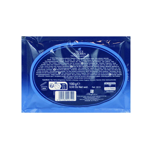Felce Azzurra Talco Classico – Classic Talcum Powder Refill (100g)