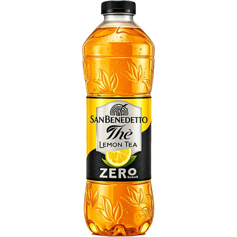 San Benedetto Thè Limone Zero – Sugar-Free Lemon Iced Tea .5L
