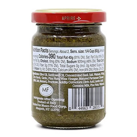 Vantia Pesto alla Genovese (Basil Sauce) – 4.7 oz
