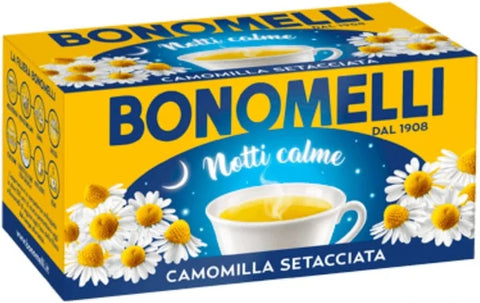 Bonomelli Camomilla Setacciata – Chamomile Tea (18 bags)