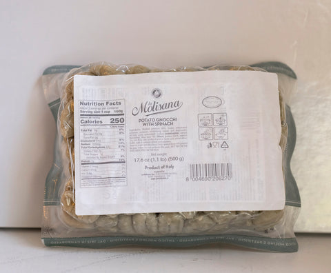 La Molisana Gnocchi di Patate con Spinaci (Potato Gnocchi with Spinach)