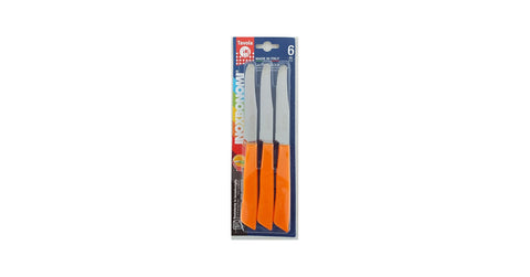 Inoxbonomi Tavola Stainless Steel Table Knives – 6 Piece Set