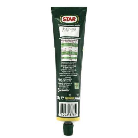 STAR Doppio Concentrato di Pomodoro (Double Concentrate tomate paste) 135g
