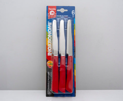 Inoxbonomi Tavola Stainless Steel Table Knives – 6 Piece Set