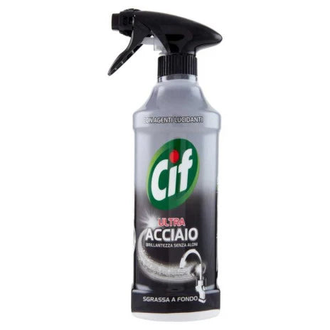 Cif Ultra Acciaio Stainless Steel Cleaner Spray – 500ml