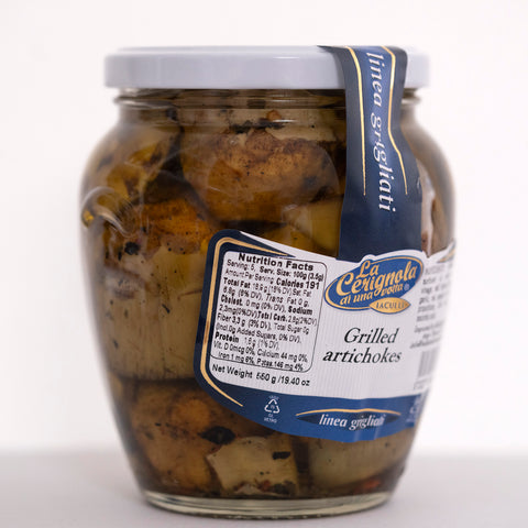 La Cerignola Grilled Artichokes