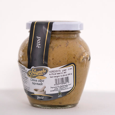La Cerignola Green Olive Tapenade (Patè di Olive Verdi)