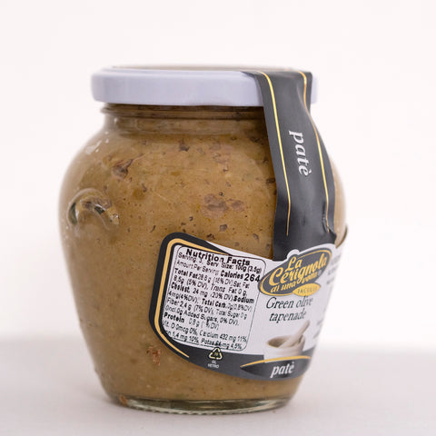 La Cerignola Green Olive Tapenade (Patè di Olive Verdi)