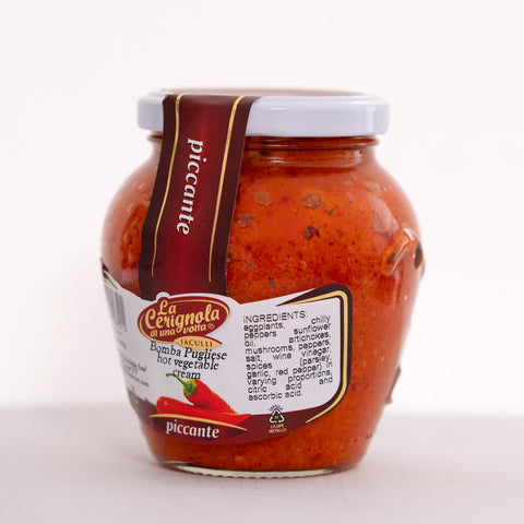 La Cerignola Bomba Pugliese Hot Vegetable Spread – Piccante