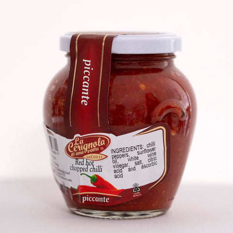 La Cerignola Red Hot Chopped Chili Peppers – Piccante