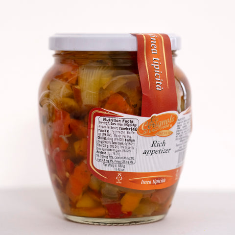 La Cerignola Rich Appetizer