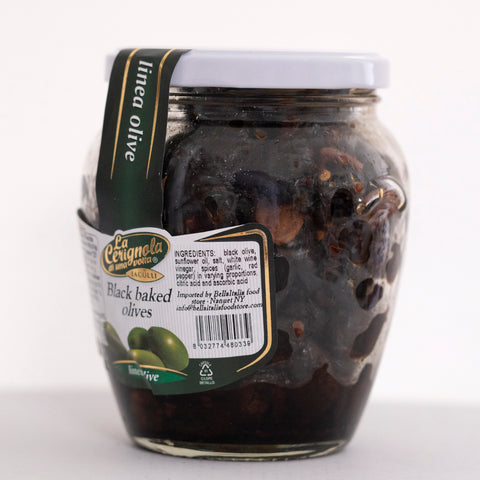 La Cerignola Baked Black Olives