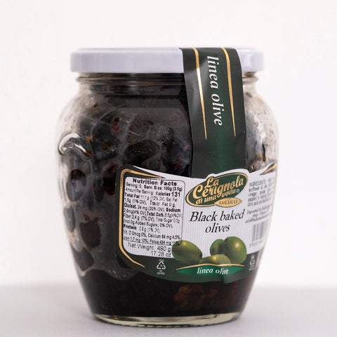 La Cerignola Baked Black Olives