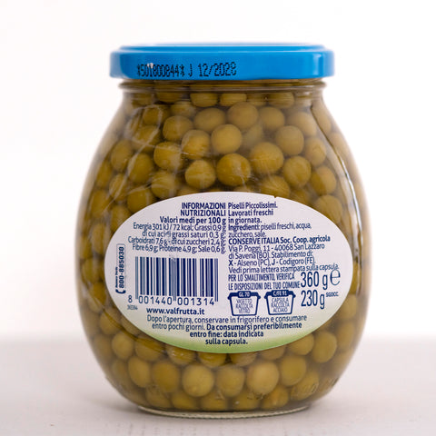Valfrutta Piselli Italiani Piccolissimi (Extra Small Italian Peas)