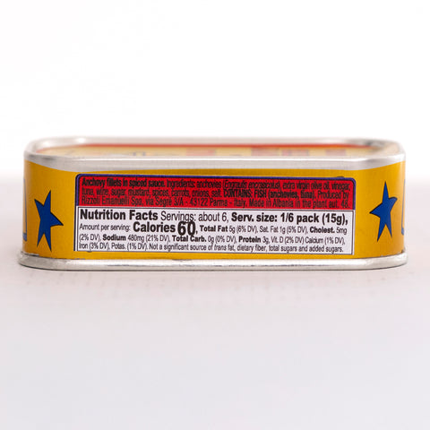 Rizzoli Anchovy Fillets in Spiced Sauce