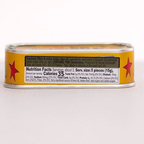 Rizzoli Anchovy Fillets in Extra Virgin Olive Oil
