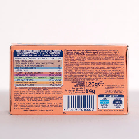 Rio Mare Sardine all'Olio di Oliva