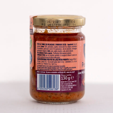 Rio Mare Pesto al Tonno con Melanzane e Pomodori Secchi