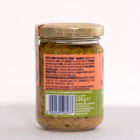 Rio Mare Pesto al Tonno con Pistacchi e Limone