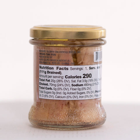 Callipo Yellowfin Tuna Ventresca in Olive Oil (Gold Reserve)
