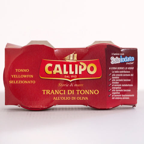 Callipo Tranci di Tonno all’Olio di Oliva (Twin Pack)