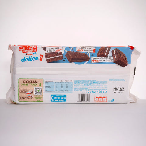 Kinder Délice Chocolate Snack Cakes