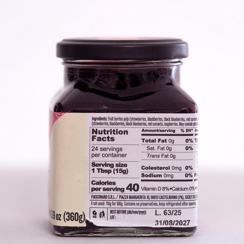 Fiasconaro – Berry Fruits Jam (12.69 oz / 360g)
