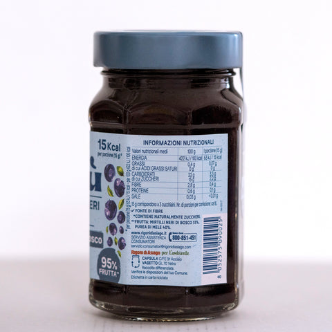 Rigoni di Asiago Natù Wild Blueberry Spread (Senza Zuccheri Aggiunti)