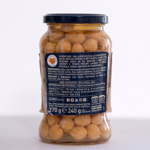 Cirio Chickpeas (I Ceci – Italian Chickpeas)