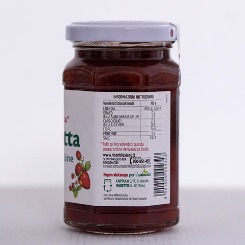 Rigoni di Asiago Fior di Frutta Strawberry &amp; Wild Strawberry Spread (Organic)