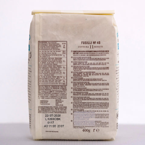 Rummo Gluten Free Fusilli No. 48 – 400g