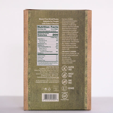 La Molisana Gluten Free Fusilli No. 28 – 12 oz