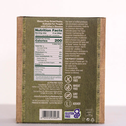 La Molisana Gluten Free Penne No. 20 – 12 oz