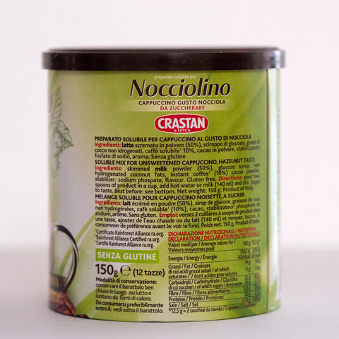 Crastan Nocciolino Cappuccino Nocciola
