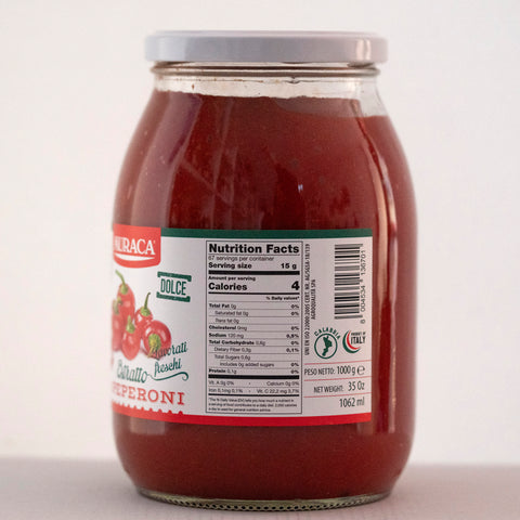 Muraca Sweet Pepper Paste (Estratto di Peperoni Dolce)