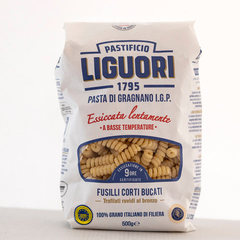 Liguori Fusilli Corti Bucati – Pasta di Gragnano IGP (500g)