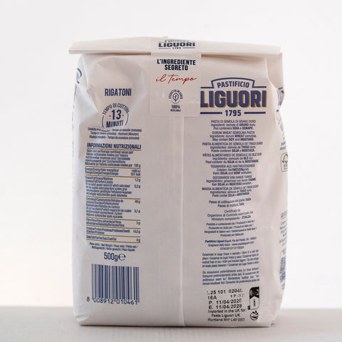 Liguori Rigatoni – Pasta di Gragnano IGP (500g)