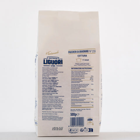 Liguori Paccheri di Gragnano – Pasta di Gragnano IGP (500g)