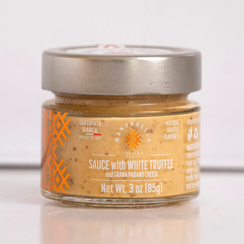 Mandarella Sauce, White Truffle & Grana Padano Cheese