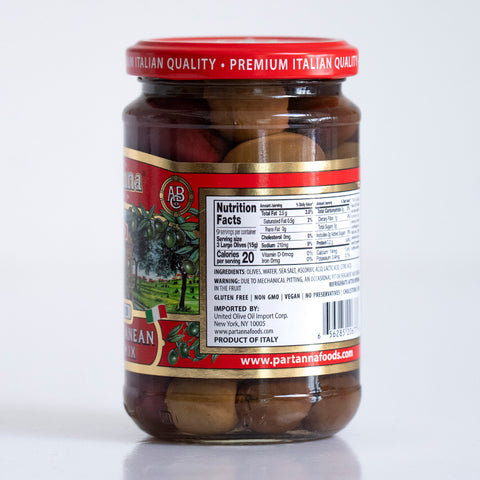 Partanna Pitted Mediterranean Olive Mix