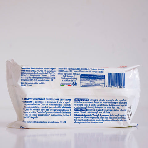 Chanteclair Sgrassatore Wipes (Degreasing Cleaning Wipes)