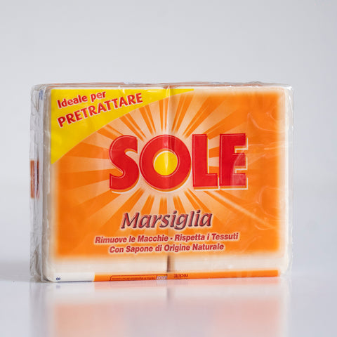 Sole Marsiglia Laundry Soap Bar 2 Pack