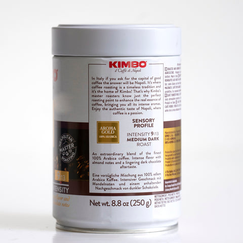 Kimbo Aroma Gold Coffee (Intensity 9/13)