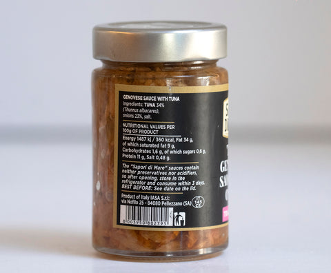 Sapori di Mare Tuna Genovese Sauce with Onion (Traditional)
