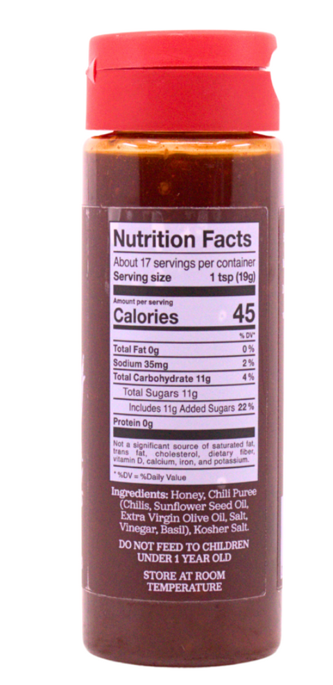 Vantia Hot Honey with Calabrian Chili Peppers – 11 oz