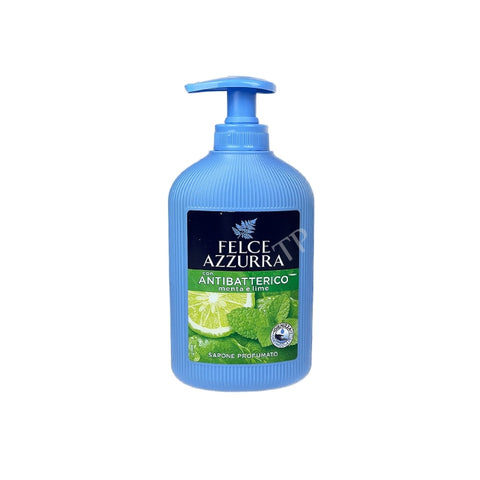 Felce Azzurra Antibacterial Liquid Hand Soap – Mint & Lime