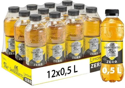 San Benedetto Thè Limone Zero – Sugar-Free Lemon Iced Tea .5L