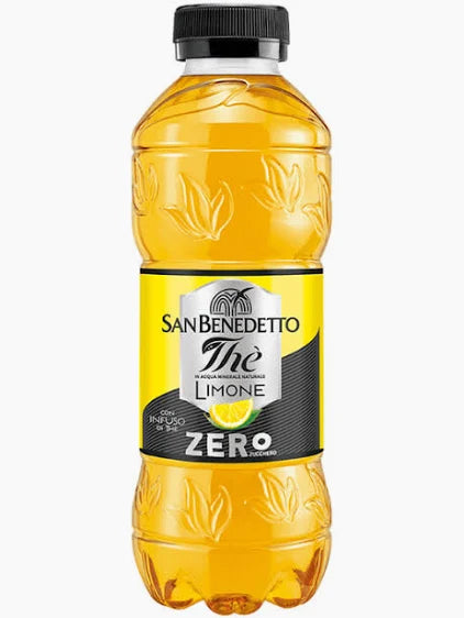 San Benedetto Thè Limone Zero – Sugar-Free Lemon Iced Tea .5L